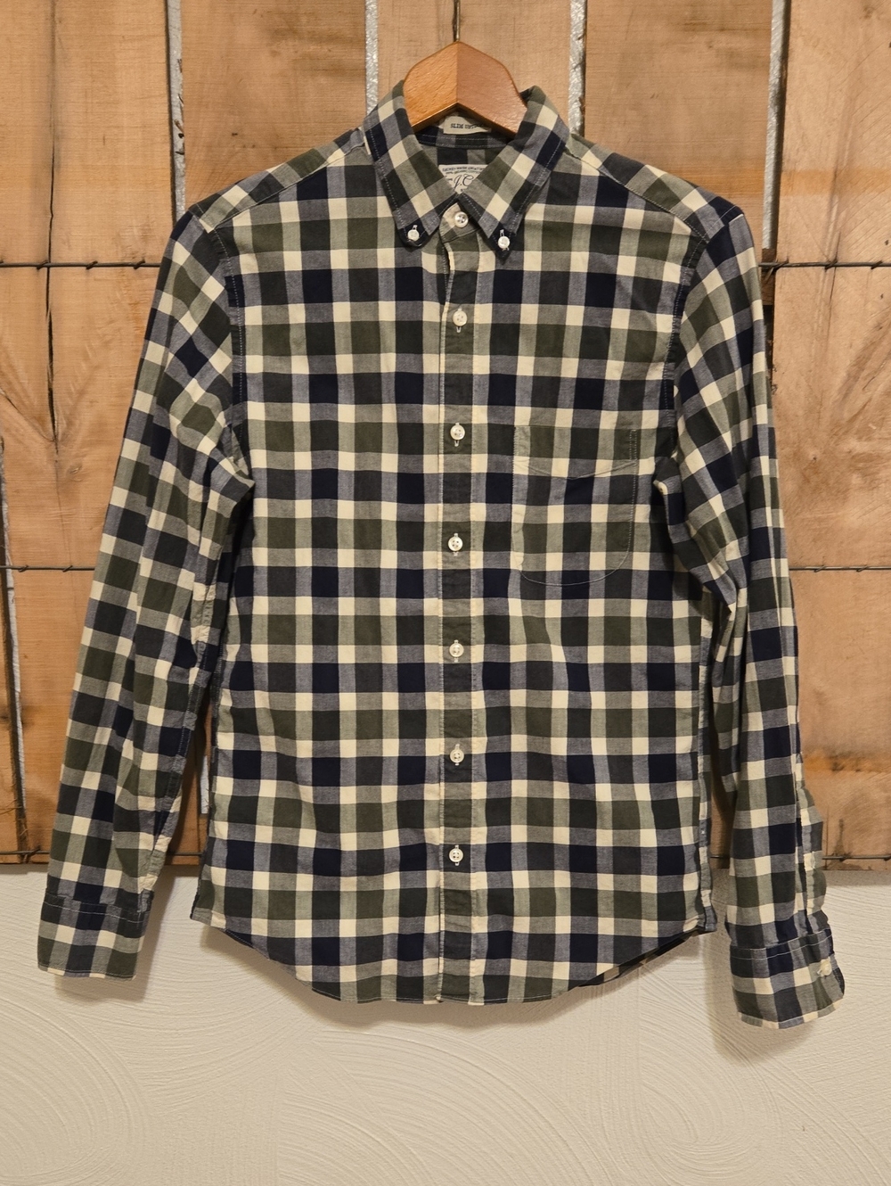 J.Crew Plaid Long Sleeve Button Down Shirt
